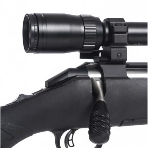 Ruger American 497 Tactical Bolt Handle RH Stainless w/ 1.75" black anodized tactical knob.