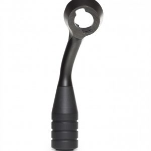 Savage Axis Tactical Bolt Handle Left Hand Black w/ smooth Black 1.75" anodized knob.