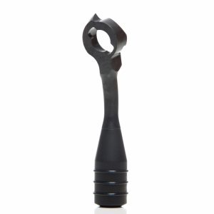 Savage Tactical Bolt Handle Round Back Profile LEFT HAND w/1.75” smooth black knob